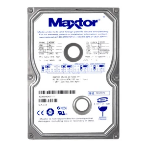Maxtor Diamondmax D540X 4D080H4 80GB 5400RPM 2MB ATA IDE 3.5'' Inch - Picture 1 of 3