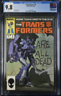 Transformers #5, CGC 9.8 NM/MT White Pages, 1st Printing, June 1985