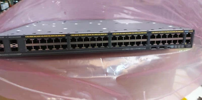Switch administrado Cisco Catalyst WS-C2960X-48LPS-L 48 puertos PoE+ GE, serie 2960X Foto 1 de 4