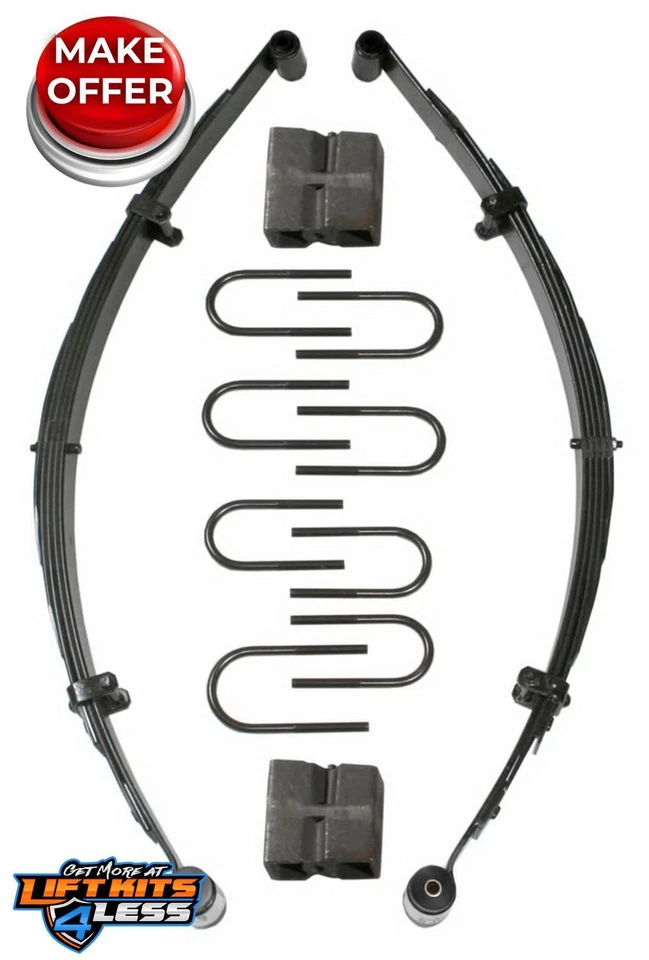 Skyjacker JP40K 4" Suspension Lift Kit for 1974-1974 Jeep Cherokee (SJ) L6 Gas - Image 1 of 2