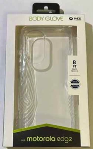 Open Box Body Glove Transition Grip Slim Case for Motorola Edge (2022) - Clear - Photo 1 sur 2