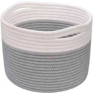 INDRESSME Small Storage Basket - Cute Cotton Rope Basket - Closet Storage Bin... - Picture 1 of 9