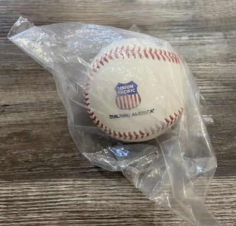 Official Union Pacific Commemorative Baseball Rawlings New Vintage 90s New Cover