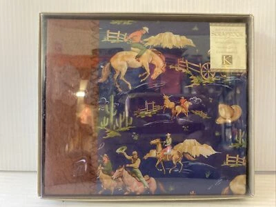 K & Company Scrapbook Album 6x6 COWBOY Theme NEW!!! - Image 1 of 4