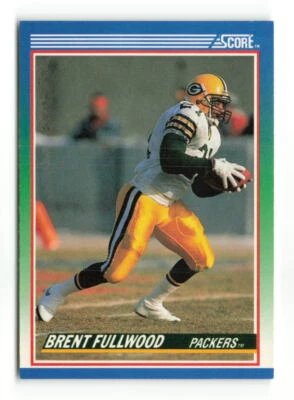 1990 SCORE BRENT FULLWOOD GREEN BAY PACKERS #6 - Image 1 of 2