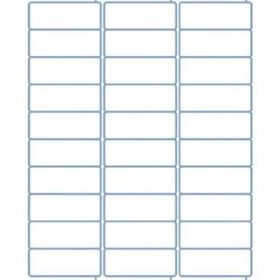 Labels 1" x 2 5/8" Premium Shipping Address Mailing Self Adhesive Labels 30 up - Image 1 of 3