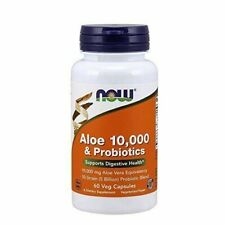 Now Foods Aloe Vera Probiotics Veg Capsules 60 Count