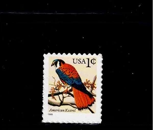 US Scott #3031, Single 1999 American Kestrel 1c FVF MNH - Picture 1 of 1