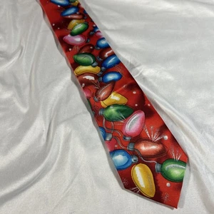 Jerry J. Garcia Christmas Collection 64 Weihnachtslichter Feiertagskrawatte - Bild 1 von 5