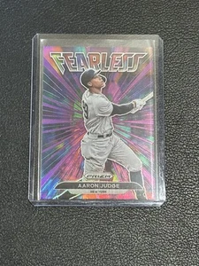 2022 Panini Prizm - Fearless Aaron Judge #FL-6 Purple Prizm B2 - Bild 1 von 2