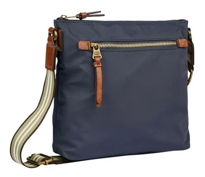 camel active Bari Cross Bag L Umhängetasche Tasche Dark Blue dunkelblau Neu - Bild 1 von 3