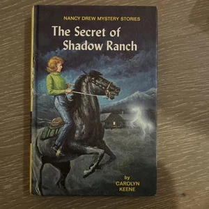 VTG Nancy Drew Mystery Carolyn Keene #5 The Secret of Shadow Ranch Hardcover - Bild 1 von 9
