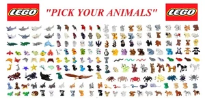 ☀️ LEGO U Pick Animals Pets Friends Elves Zoo Farm City Town Lot Bulk Minifigure - Picture 1 of 336