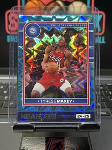 2024-25 Panini NBA HOOPS Tyrese Maxey #84 Purple Explosion - Picture 1 of 2