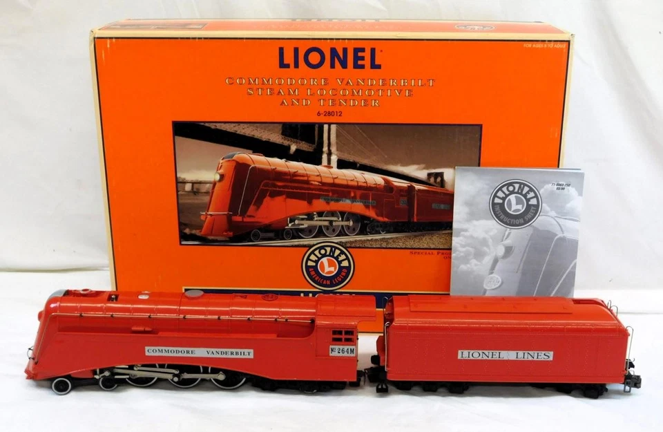 Lionel 6-28012 NYC Commodore Vanderbilt RED 1 of 250! Hudson Steam Engine 4-6-4 - Image 1 of 4