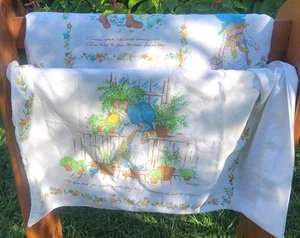 Vintage Holly Hobbie American Greetings Twin flaches Laken + Standard Kissenbezug *LESEN - Bild 1 von 8