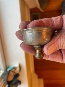 Manhattan Estudiante Lámpara Respirador Taza Níquel 2" Alto x 1 5/16" Apertura - Imagen 1 de 4