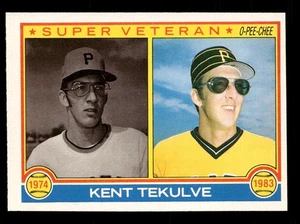 1983 O-Pee-Chee #18 Kent Tekulve Pittsburgh Pirates - Picture 1 of 2