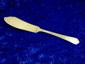 Wm A Rogers A1 Plus Oneida Meadowbrook Silverplate 1936 Flat Handle Butter Knife - Picture 1 of 6