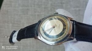 Vintage Mens Technos Birka All St.steel Watch 34mm Swiss Made Serviced