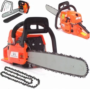 Motosierra de gasolina 52cc espada 50cm 55869 ligera 2x Cadena potente - Imagen 1 de 12
