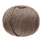 50g knit wool baby alpaca silk in brown (GP: 26.20 euros/100g)