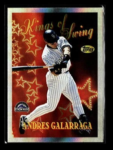 1997 Topps Chrome #SB11 Andres Galarraga Season's Best Refractors - Picture 1 of 2