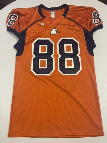 Vintage Carson Newman Eagles NCAA Football Team Issued Jersey Large Wilson Cover