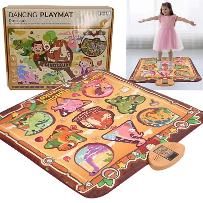 Детский музыкальный танцевальный микшер ритм шаговый игровой коврик для девочек 3-12 лет игрушки подарок - Изображение 1 из 4