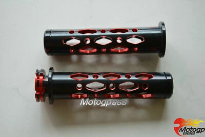 22MM 7/8" CNC Handlebar Grips For Ducati 749 748 916 999 998 996 S R Black BP - Image 1 of 3