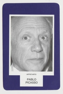 Pablo Picasso 1993 Face to Face Game Card - Single Card from Canadian Game - Picture 1 of 2