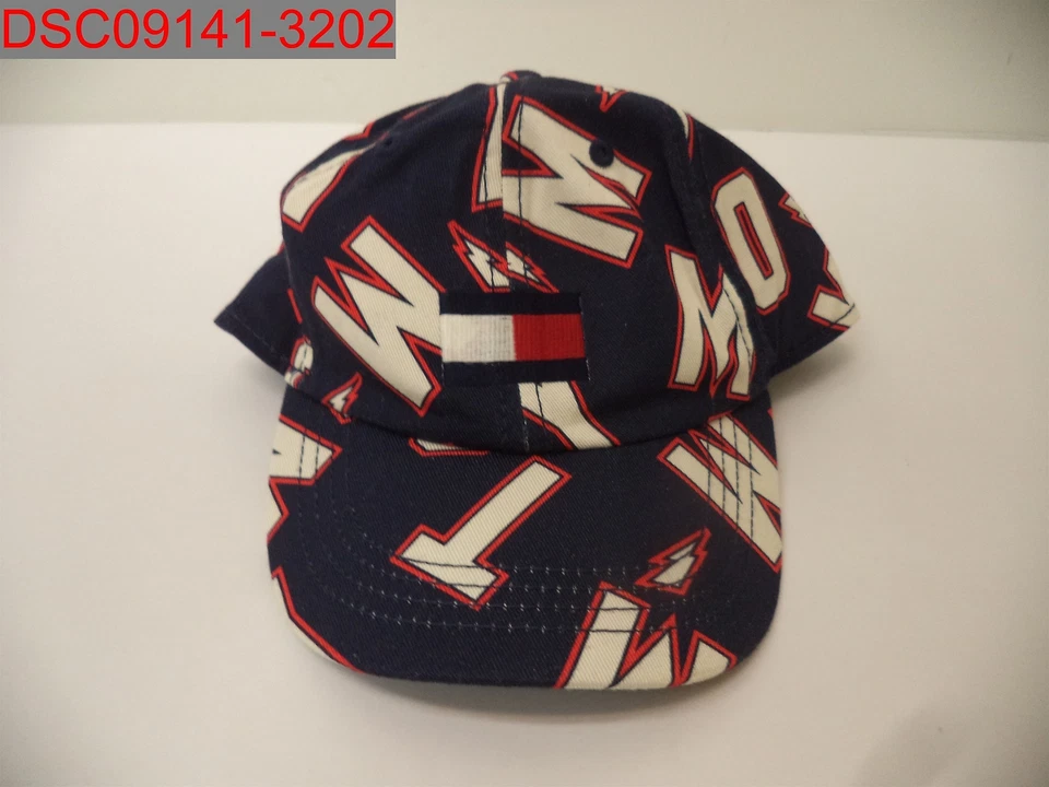 Tommy Hilfiger Unisex Niños Rojo, Blanco y Azul Logo Sombrero, Talla 4-7 194998362506 Foto 1 de 4