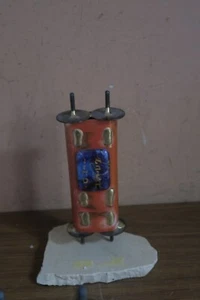 Vintage Gary Rosenthal "TORAH" Copper Glass Enamel Sculpture Art Judaica Jewish - Picture 1 of 8