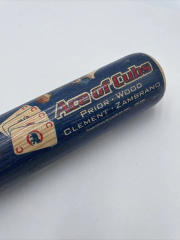 2003 CHICAGO CUBS LIMITED EDITION LOUISVILLE SLUGGER ACE OF CUBS BASEBALL BAT Cover
