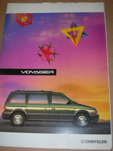 BROCHURE CHRYSLER VOYAGER  MODELE  FRANCAIS  1994 - Picture 1 of 2