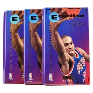 3 pack lot of 1994-1995 Skybox Emotion Basketball Packs NEW SEALED - Picture 1 of 2