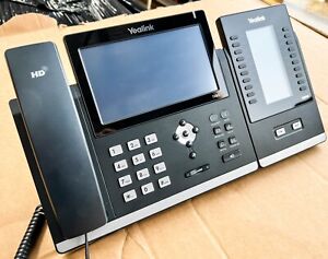 Yealink SIP-T48G Gigabit IP VOIP Touch Screen Business Phone + EXP40 LCD Module