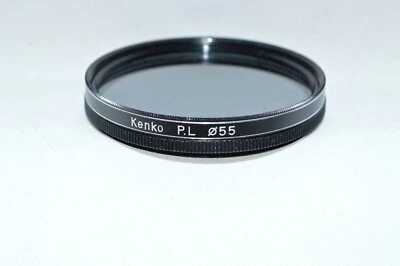 Kenko 55 mm P.L. (Polarizer) Screw-In Filter Made in Japan (V-225) - Image 1 of 3