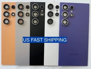 Vitre arrière ultra Samsung Galaxy S20 / S21 / S22 / S23 / S24/S25 avec objectif appareil photo - Photo 1 sur 13