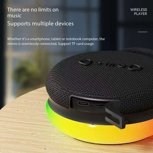Magnetischer Bluetooth Lautsprecher Subwoofer Kabellos Tragbar Mini Lange Akkulaufzeit - Bild 1 von 10