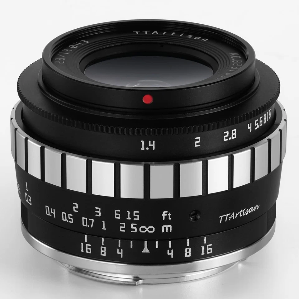 Lente TTArtisans 23 mm F1.4 APS-C para Fujifilm Fuji X S10 XPro3 XT4 X-H1 X-T3 X-A1 Foto 1 de 4