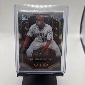 2025 Bowman #VIP-12 Christian Moore Very Important Prospects Los Angeles Angels - Bild 1 von 2