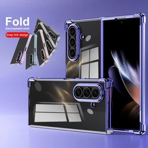 Hülle Für Samsung Galaxy Z Fold 7 6 Fold5 Beschichtung Durchsichtige Handyhülle - Bild 1 von 16