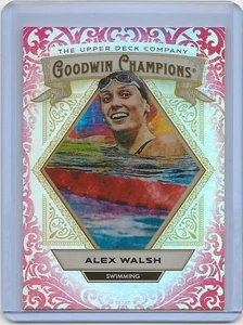 2025 Alex Walsh Goodwin Champions Red Rainbow Swimming #38 - Picture 1 of 2