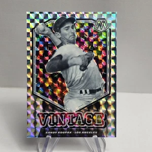 Sandy Koufax 2021 Panini Mosaic - Vintage #V15 Mosaic Prizm Dodgers - Imagen 1 de 2