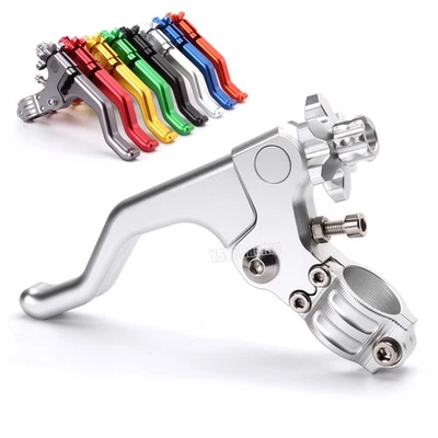 Рычаг сцепления для короткого трюкового кабеля мотоцикла с ЧПУ для Honda Kawasaki Yamaha Suzuki сделано в США - Изображение 1 из 4