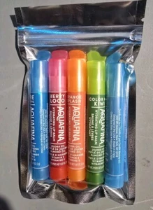 5x Aquafina Variety Pack Lip Balm - Four flavors - Picture 1 of 1