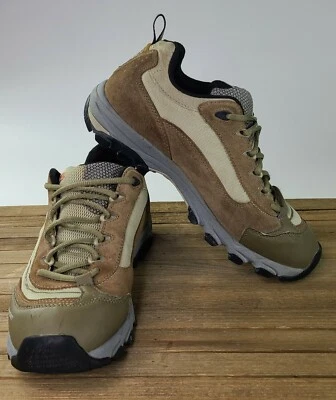 GARMONT Hiking Shoes Boots NAGEVI Green Tan Suede Lace Size 10 US Women's - Image 1 of 4