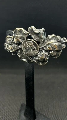 Victorian Silver Plated Belt Buckle  - Image 1 of 4