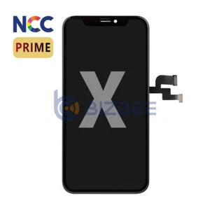 Apple iPhone X Display ✔vormontiert ✔Klebedichtung ✔Schwarz - Zdjęcie 1 z 6